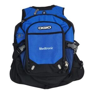OGIO Street Tech Backpack Blue Black Laptop Sleeve Medtronic